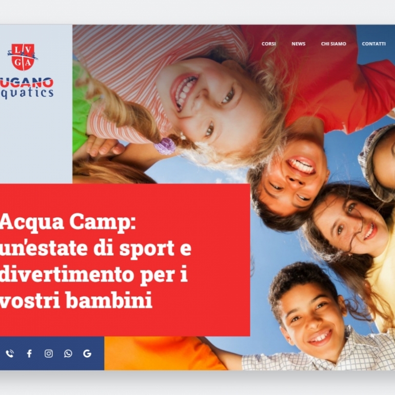 Home page con slideshow